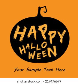 Abstract illustration for Halloween. 