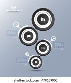 Abstract illustration Infographic