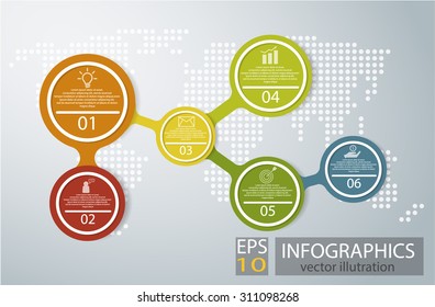 Abstract illustration Infographic. Vector illustration