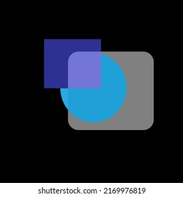 abstract illustration with interesting shapes