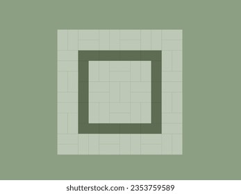 An abstract illustration of Judo tatami arena