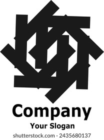 Abstract illustration.  abstract logo design.
