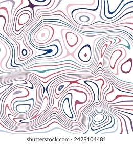 ABSTRACT ILLUSTRATION MARBLED TEXTURE LIQUIFY PSYCHEDELIC PASTEL SOFT COLORFUL DESIGN. OPTICAL ILLUSION BACKGROUND VECTOR DESIGN