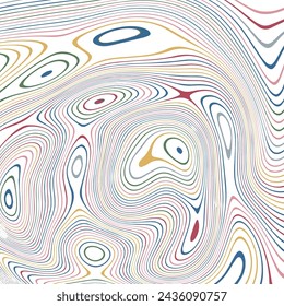 ABSTRACT ILLUSTRATION MARBLED TEXTURE LIQUIFY PSYCHEDELIC PASTEL SOFT COLORFUL DESIGN. OPTICAL ILLUSION BACKGROUND VECTOR DESIGN