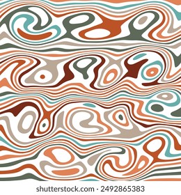 ABSTRACT ILLUSTRATION MARBLED TEXTURE LIQUIFY PSYCHEDELIC PASTEL SOFT COLORFUL DESIGN. OPTICAL ILLUSION BACKGROUND VECTOR DESIGN