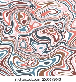 ILUSTRACIÓN Abstractas TEXTURA DE MÁRMOL LIQUIFY PASTEL PSICODÉLICO DISEÑO COLORIDO. DISEÑO DE VECTOR DE FONDO DE ILUSIÓN ÓPTICA