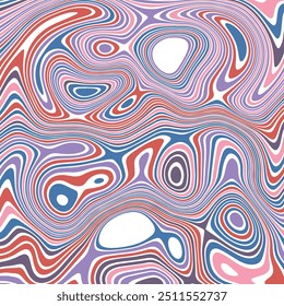 ILUSTRACIÓN Abstractas TEXTURA DE MÁRMOL LIQUIFY PASTEL PSICODÉLICO DISEÑO COLORIDO SUAVE. DISEÑO DE VECTOR DE FONDO DE ILUSIÓN ÓPTICA