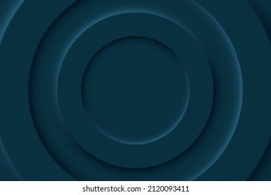 Ilustración abstracta. Papel mínimo en la pared, fondo. Fondo geométrico con luz y sombra. Forma de círculo.
