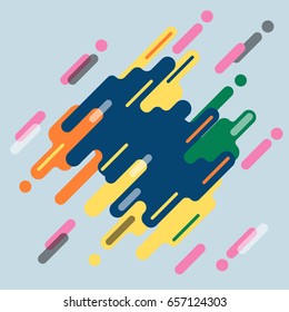 Abstract illustration Is modern Can be used as a background wallpaper or decorate in print.
