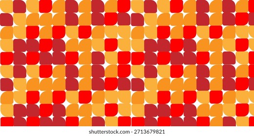 Abstract illustration of multicolor square and circular shapes background. background with abstract texture and abstract shapes concept