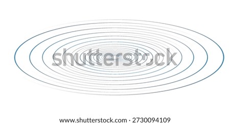 Abstract illustration of multiple elliptical rings, appearing to radiate outwards from a bright central point. The rings are thin and vary in size, creating a sense of depth and expansion.