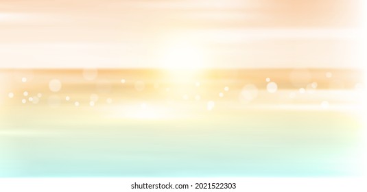 Abstract illustration on bokeh background.	