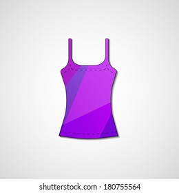 Abstract illustration on singlet, template editable.
