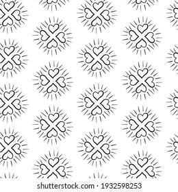 Abstract illustration pattern print, for t-shirt, apparel, fabric or wrapping. Vector is seamless and repeatable.