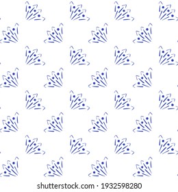 Abstract illustration pattern print, for t-shirt, apparel, fabric or wrapping. Vector is seamless and repeatable.
