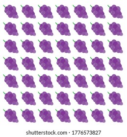 patrón de ilustración abstracto de uva púrpura
