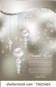 abstract illustration with pearls
