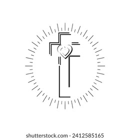ilustración abstracta imagen de su Pascua