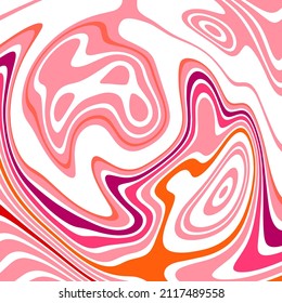 ILUSTRACIÓN ABSTRACTA DISEÑO PSICODELICO . DISEÑO DE VECTOR DE FONDO DE ILUSIÓN ÓPTICA