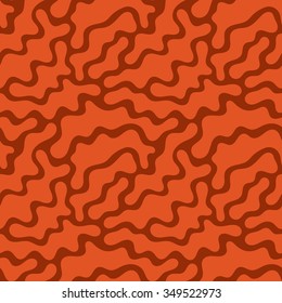 Abstract illustration - red spotty background