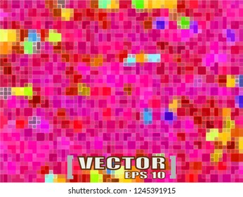 abstract illustration | retro geometric pattern | mosaic wallpaper for xmas background,texture,theme,fabric,artwork or advertising design
