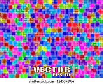 abstract illustration | retro geometric pattern | mosaic wallpaper for xmas background,texture,theme,fabric,artwork or advertising design
