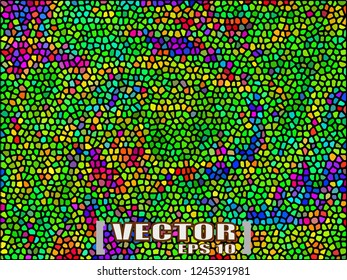 abstract illustration | retro geometric pattern | mosaic wallpaper for xmas background,texture,theme,fabric,artwork or advertising design
