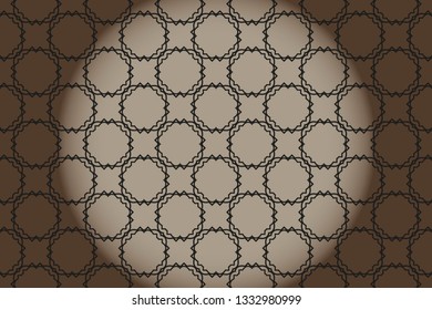 Abstract illustration |retro geometric pattern | mosaic wallpaper formats background, texture, theme, fabric, art workload versing design. Luxury  vector pattern.   