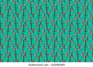 Abstract illustration |retro geometric pattern | mosaic wallpaper formats background, texture, theme, fabric, art workload versing design. Luxury  vector pattern.   