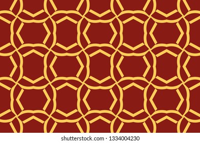 Abstract illustration |retro geometric pattern | mosaic wallpaper formats background, texture, theme, fabric, art workload versing design. Luxury  vector pattern.   