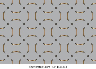 Abstract illustration retro geometric pattern  mosaic wallpaper formats background, texture, theme, fabric, art workload versing design. Luxury vector pattern.   
