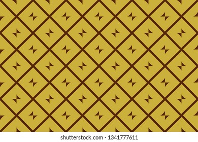 Abstract illustration retro geometric pattern  mosaic wallpaper formats background, texture, theme, fabric, art workload versing design. Luxury vector pattern.   