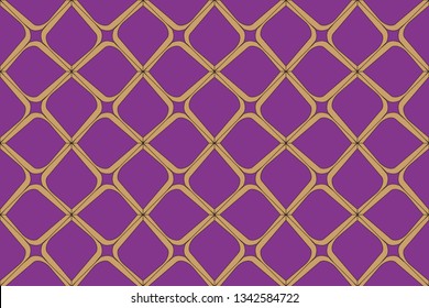 Abstract illustration retro geometric pattern  mosaic wallpaper formats background, texture, theme, fabric, art workload versing design. Luxury vector pattern.   
