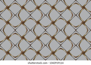 Abstract illustration retro geometric pattern  mosaic wallpaper formats background, texture, theme, fabric, art workload versing design. Luxury vector pattern.   