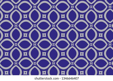 Abstract illustration retro geometric pattern mosaic wallpaper formats background, texture, theme, fabric, art workload versing design. Luxury vector pattern. White patterns 