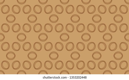 Abstract illustration retro geometric pattern mosaic wallpaper formats background, texture, theme, fabric, art workload versing design. Luxury vector pattern.  brown color, brown pattern,             