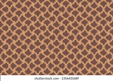 Abstract illustration retro geometric pattern mosaic wallpaper formats background, texture, theme, fabric, art workload versing design. Luxury vector pattern.                        