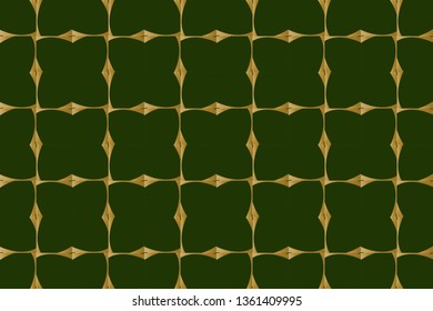 Abstract illustration retro geometric pattern mosaic wallpaper formats background, texture, theme, fabric, art workload versing design. Luxury vector pattern.                        