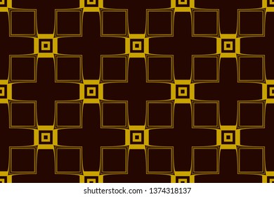 Abstract illustration retro geometric pattern mosaic wallpaper formats background, texture, theme, fabric, art workload versing design. Luxury vector pattern.  