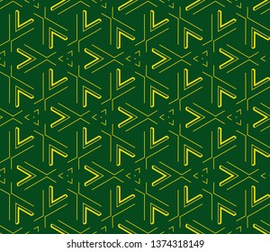 Abstract illustration retro geometric pattern mosaic wallpaper formats background, texture, theme, fabric, art workload versing design. Luxury vector pattern.  