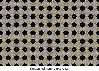 Abstract illustration retro geometric pattern mosaic wallpaper formats background, texture, theme, fabric, art workload versing design. Luxury vector pattern.  