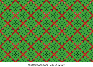 abstract illustration | retro geometric pattern | mosaic wallpaper for xmas background, texture,  theme,  fabric, artwork or advertising design