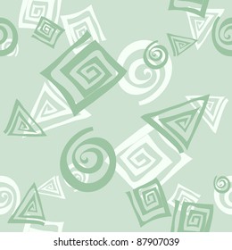 abstract illustration of a seamless texture with geometric shapes