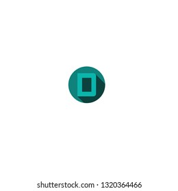 ABSTRACT ILLUSTRATION SIMPLE LETTER D FLAT LOGO DESIGN VECTOR MODERN FOR YOUR BUSINESS