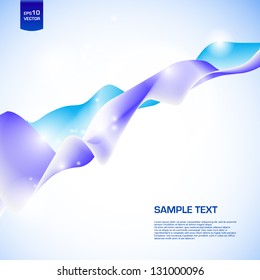 Abstract illustration with space for your business message