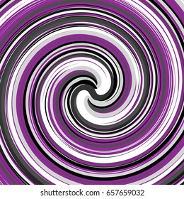 Abstract illustration with spiral motif. Abstract swirl, twirl element