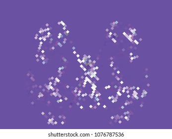 Abstract  illustration. Spotted  halftone effect. Creative vector colorful background. Pattern for backgrounds, wallpaper, screen savers, covers, print, business cards, posters.