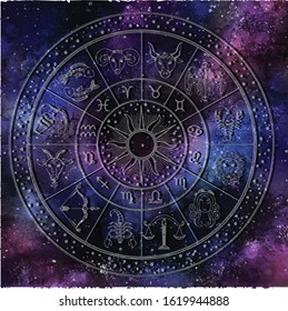 abstract illustration of sun sign 
