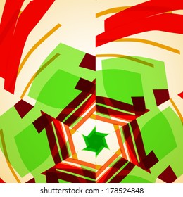Abstract illustration, swirl background, digital composition.