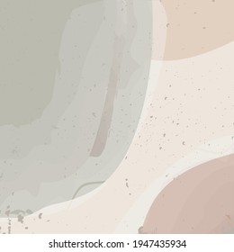 Abstrakte Illustration abstrakter Textur und Formen auf grauem Hintergrund. Hintergrund mit abstraktem Konzept von Formen und Texturen